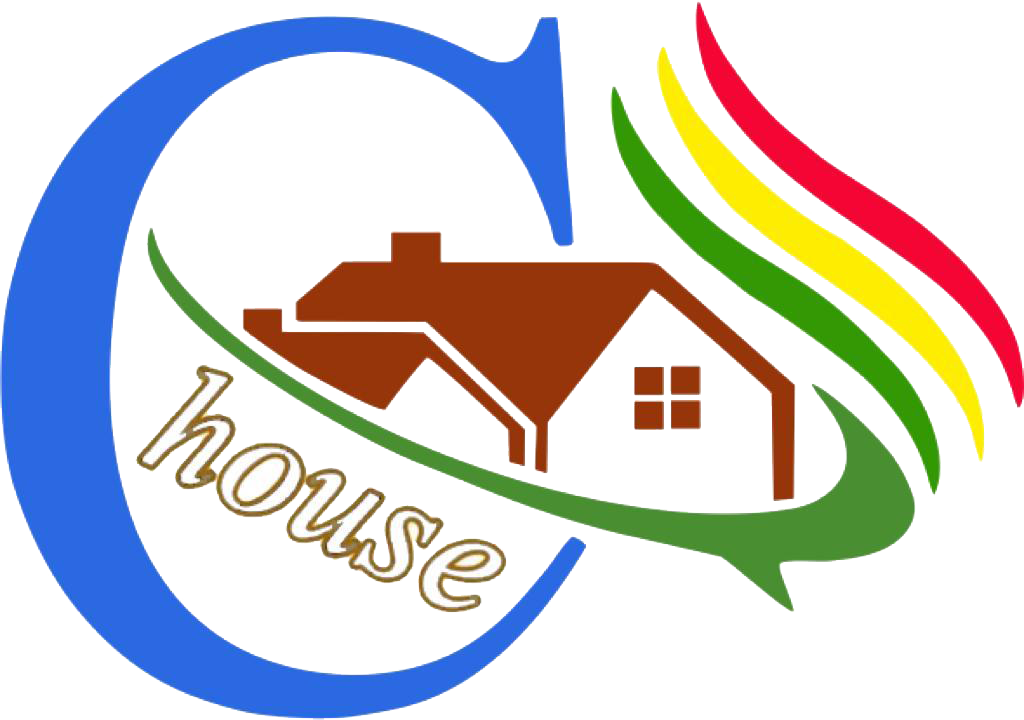 Cabin House Logo White - Caravan Company Erbil